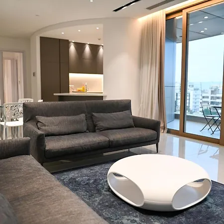 דירה The 1 -nicosia Elite Stay- Gym Pool 24h Concierge *