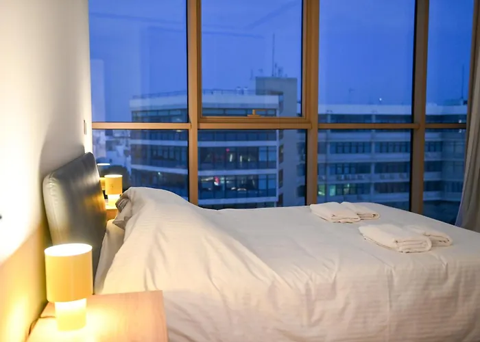 The 1 -nicosia Elite Stay- Gym Pool 24h Concierge Apartmán